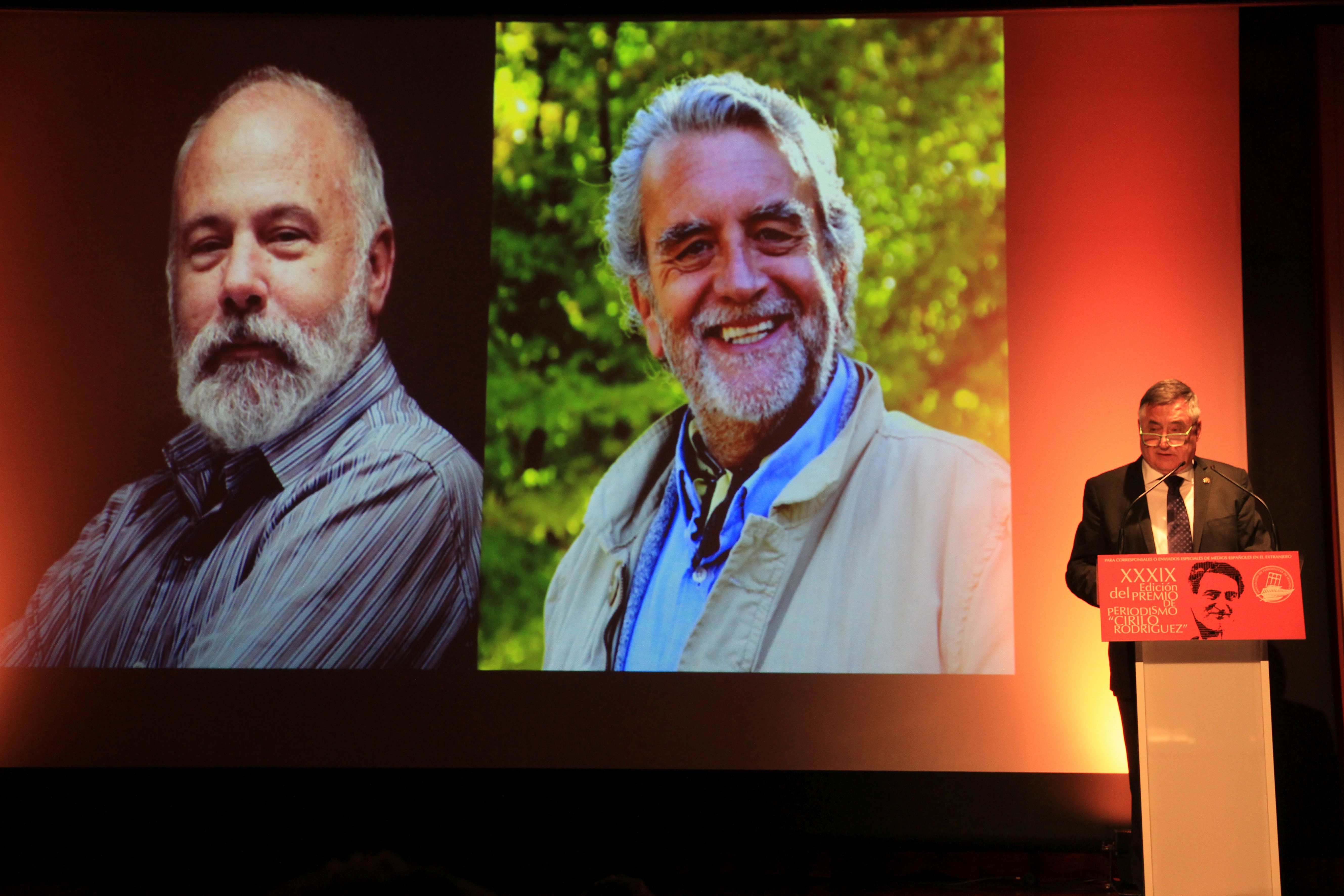 Fotografías de la entrega del premio Cirilo Rodríguez
