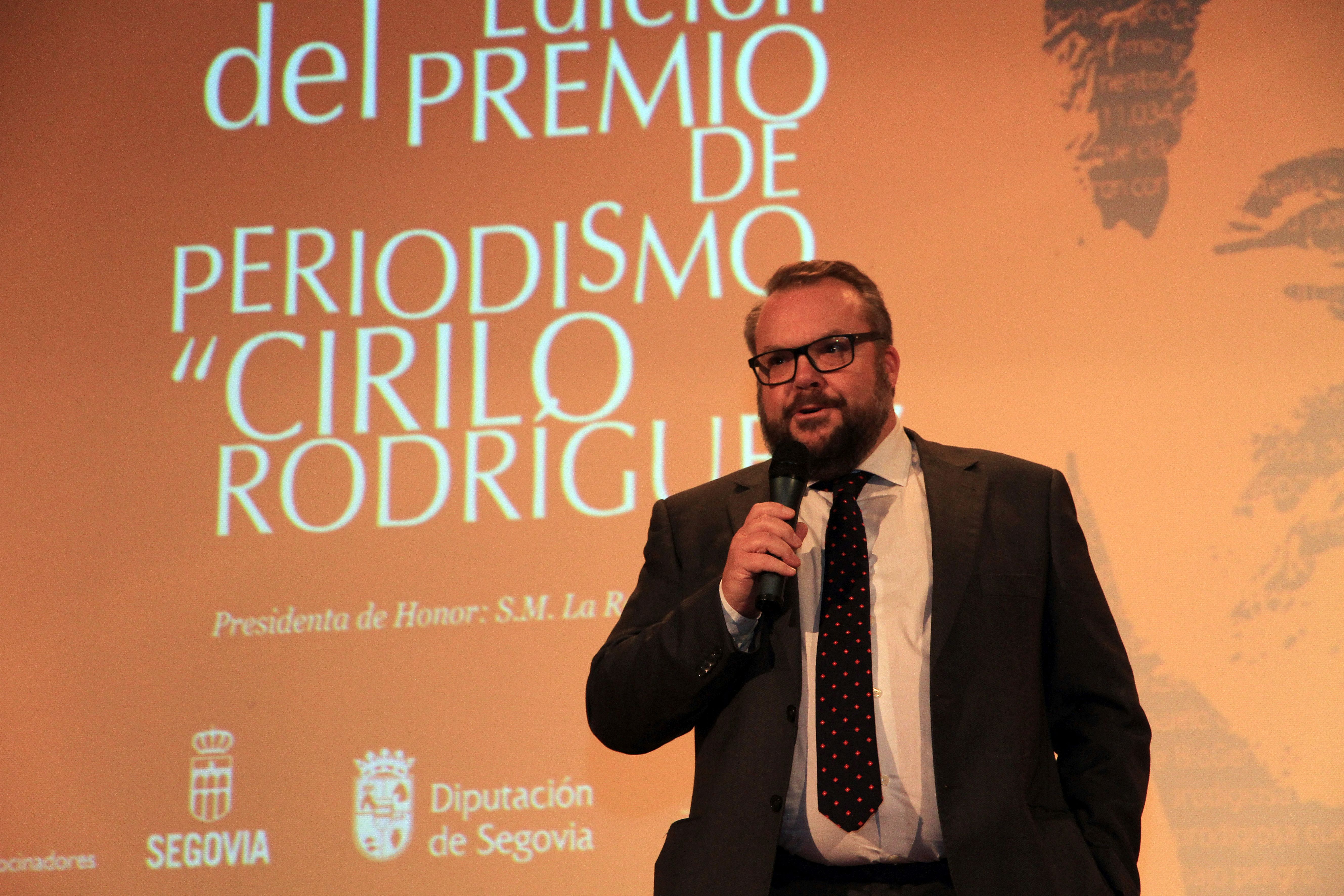 Fotografías de la entrega del premio Cirilo Rodríguez