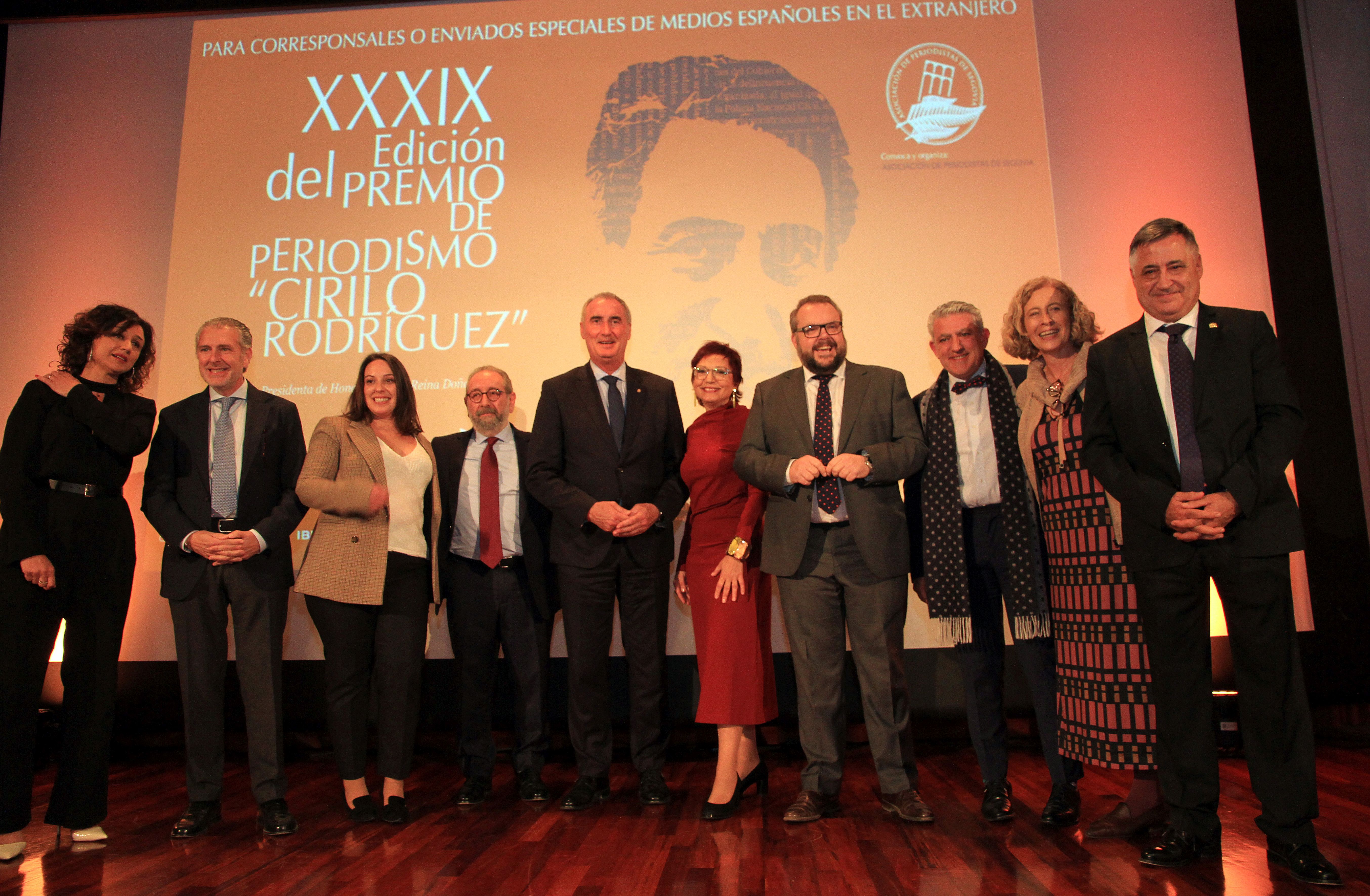 Fotografías de la entrega del premio Cirilo Rodríguez