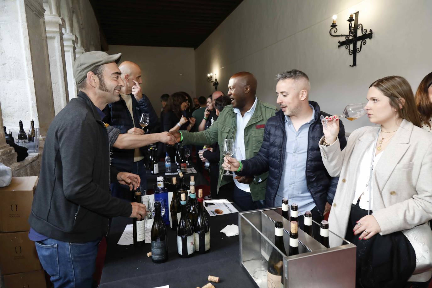 El I Salón Internacional del Vino en Peñafiel, en imágenes