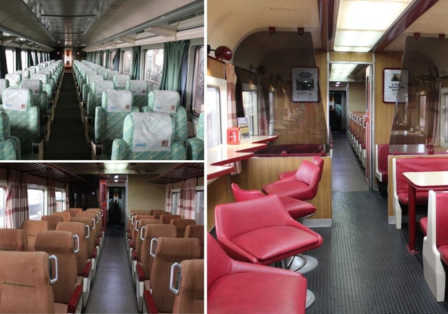 Tren histórico por dentro