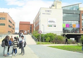 Edificio UVAInnova del Campus Miguel Delibes de la Universidad de Valladolid.