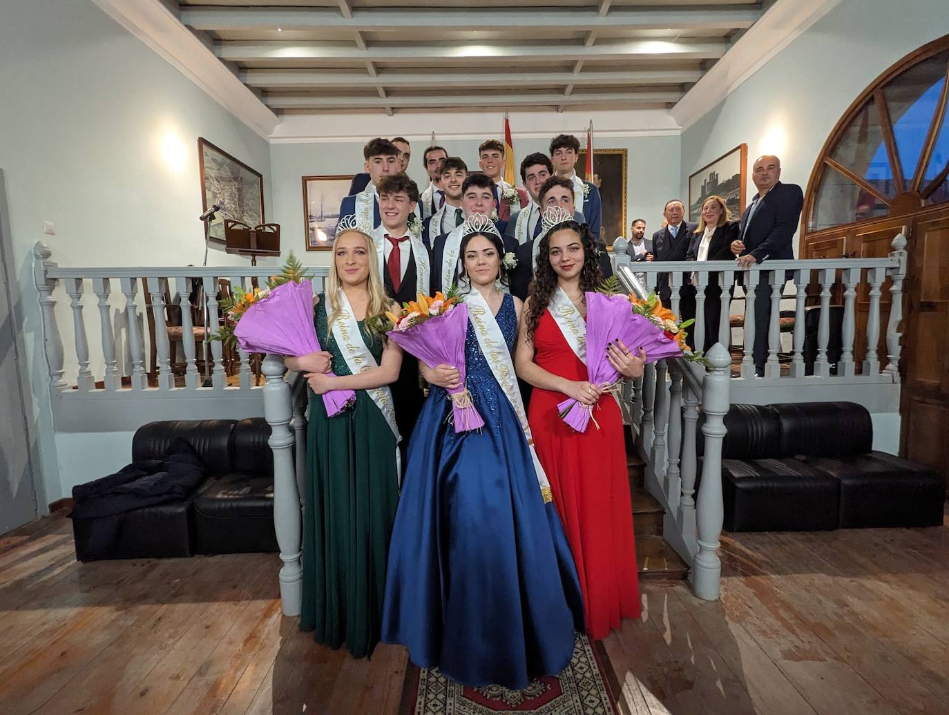 Coronación de reinas y galanes de Torrelobatón