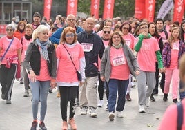 Un momento de la marcha.