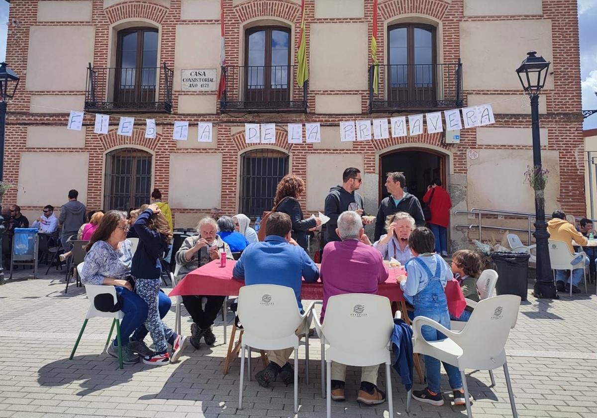 Fiesta de la Primavera de Hornillos de Eresma, el sábado.