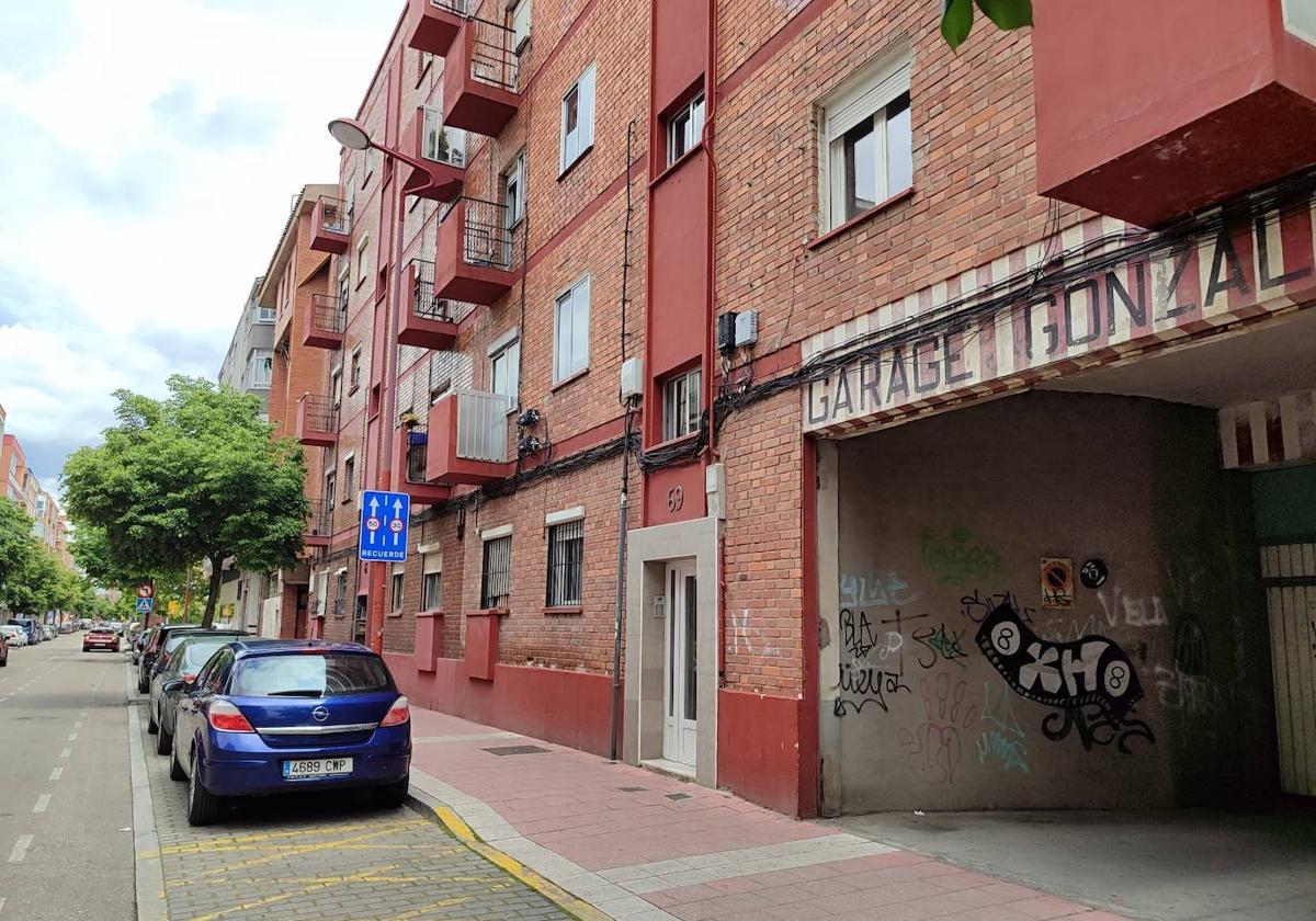 Calle Arca Real, lugar del robo del móvil.