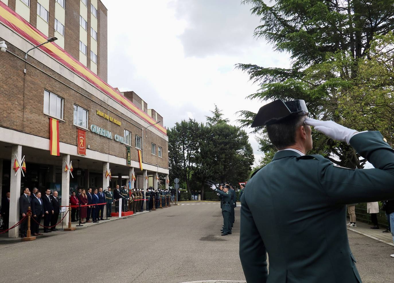 El homenaje de la Guardia Civil a 55 agentes fallecidos