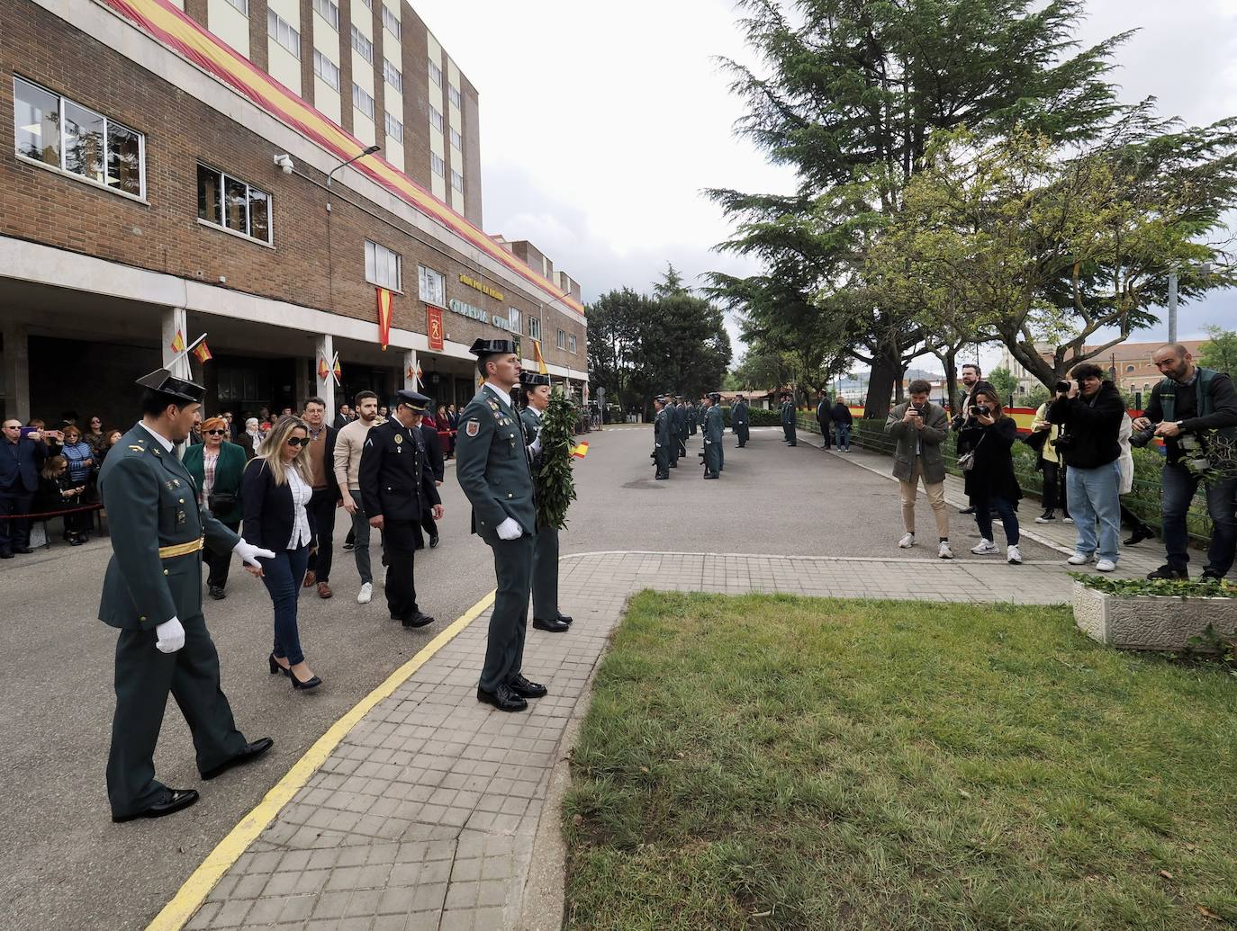 El homenaje de la Guardia Civil a 55 agentes fallecidos