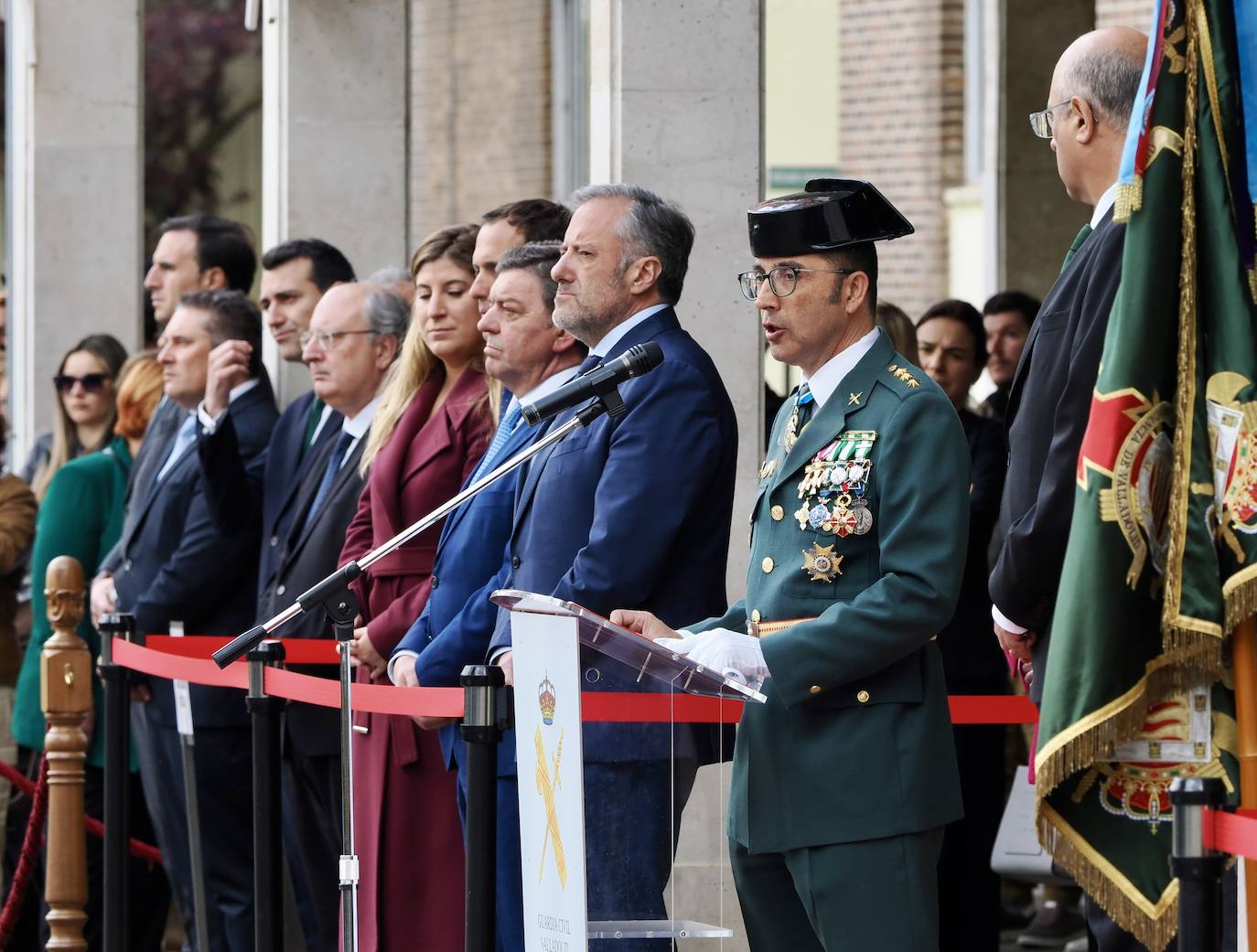 El homenaje de la Guardia Civil a 55 agentes fallecidos