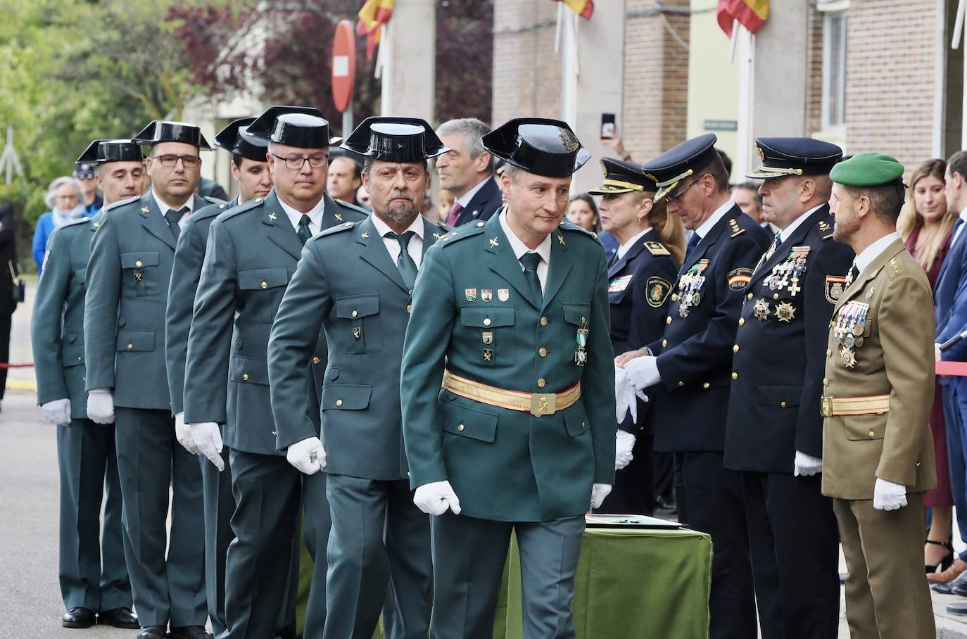 El homenaje de la Guardia Civil a 55 agentes fallecidos