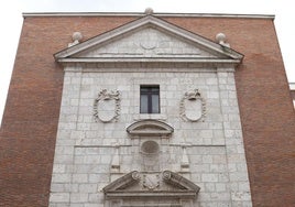 Fachada de la desaparecida Iglesia del Dulce Nombre de María.