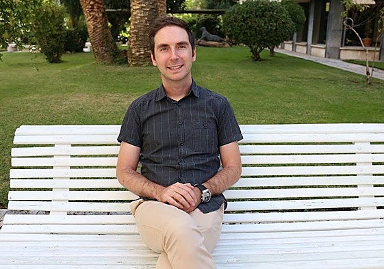 El cineasta y director de la muestra, Pedro Estepa.