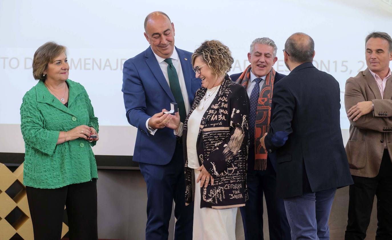 Celebración de Santa Rita en la Diputación de Segovia