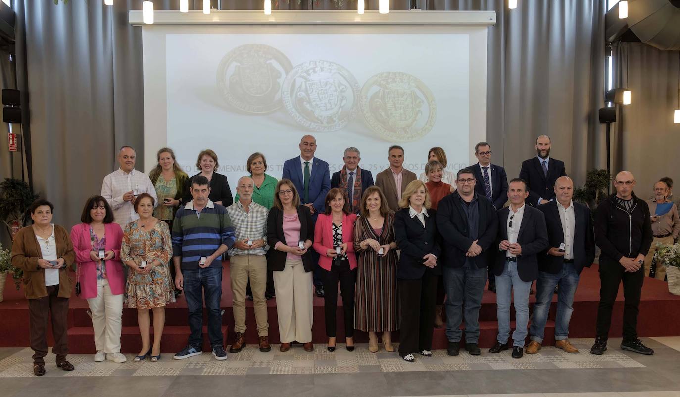 Celebración de Santa Rita en la Diputación de Segovia