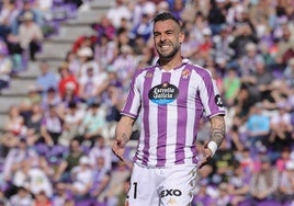 Negredo solo piensa en las dos finales que le quedan al Real Valladolid