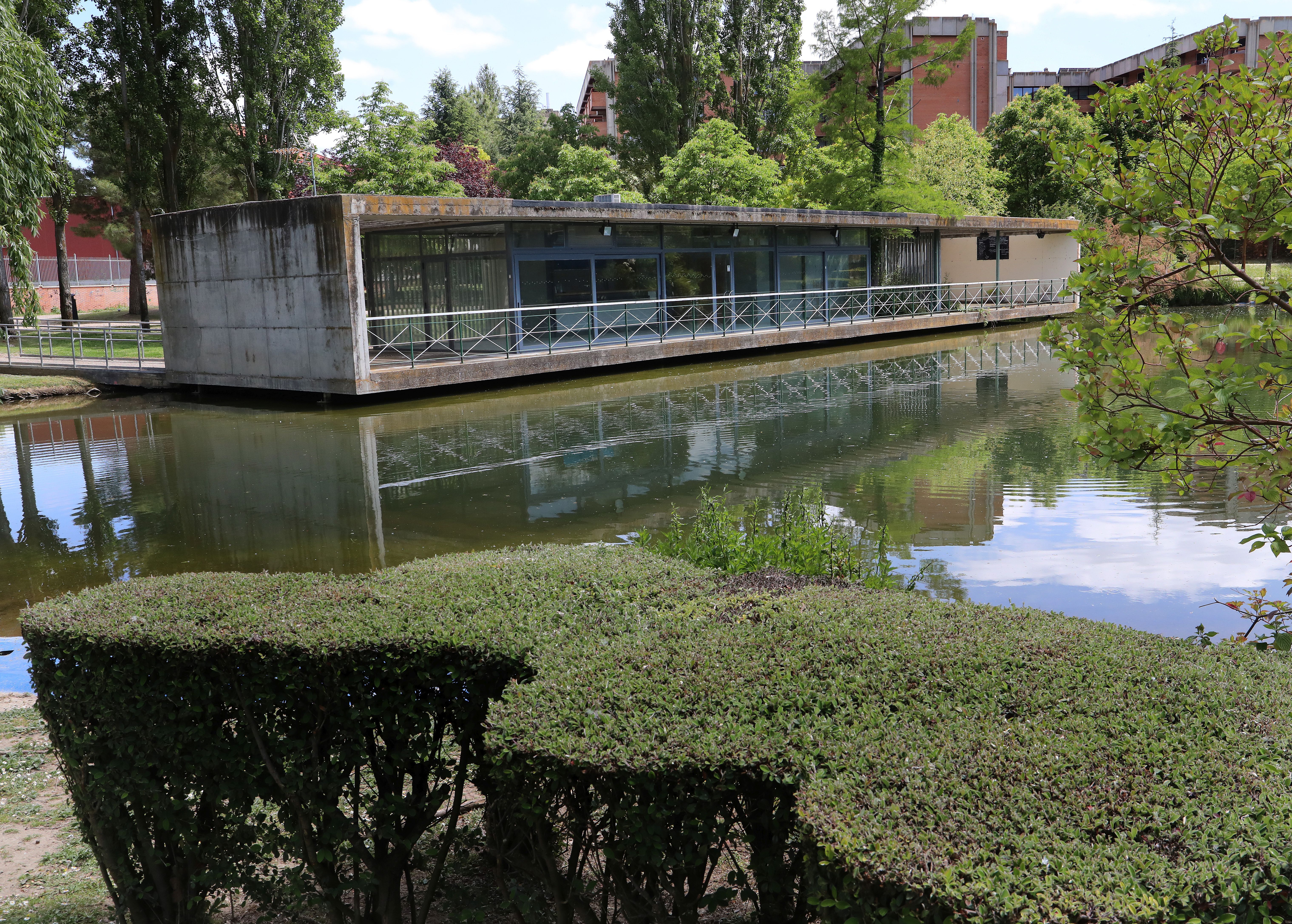 Bar del parque de la Isla Dos Aguas.