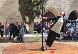 Claire Ducreux, durante el estreno de 'Fleurir les abimes'.