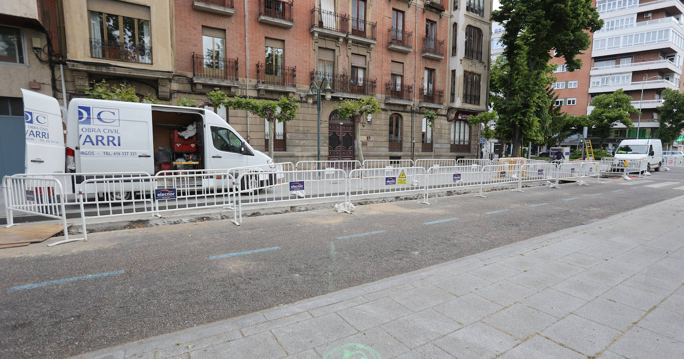 La obra de la red de calor entra de lleno en el Salón