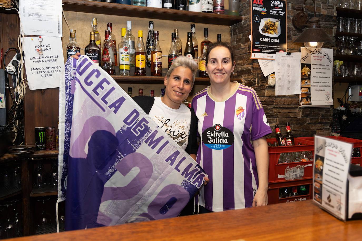 Elvira San Pedro y Cristina Olivar, del bar Carpe Diem de la Cistérniga.