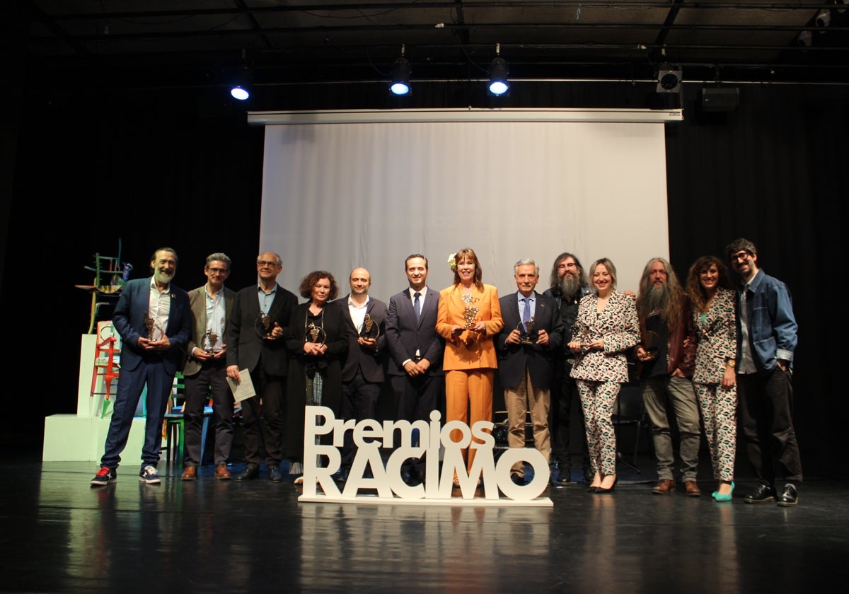 Galardonados en los Premios Racimo de Serrada 2023