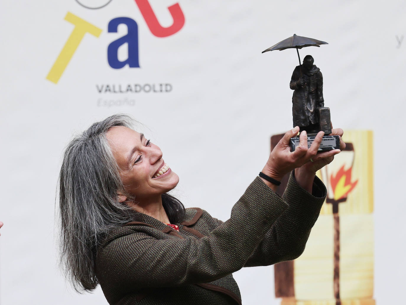 Sara Martínez Lázaro obtiene el premio a la Mejor Interpretación por su trabajo en 'Claudette'.