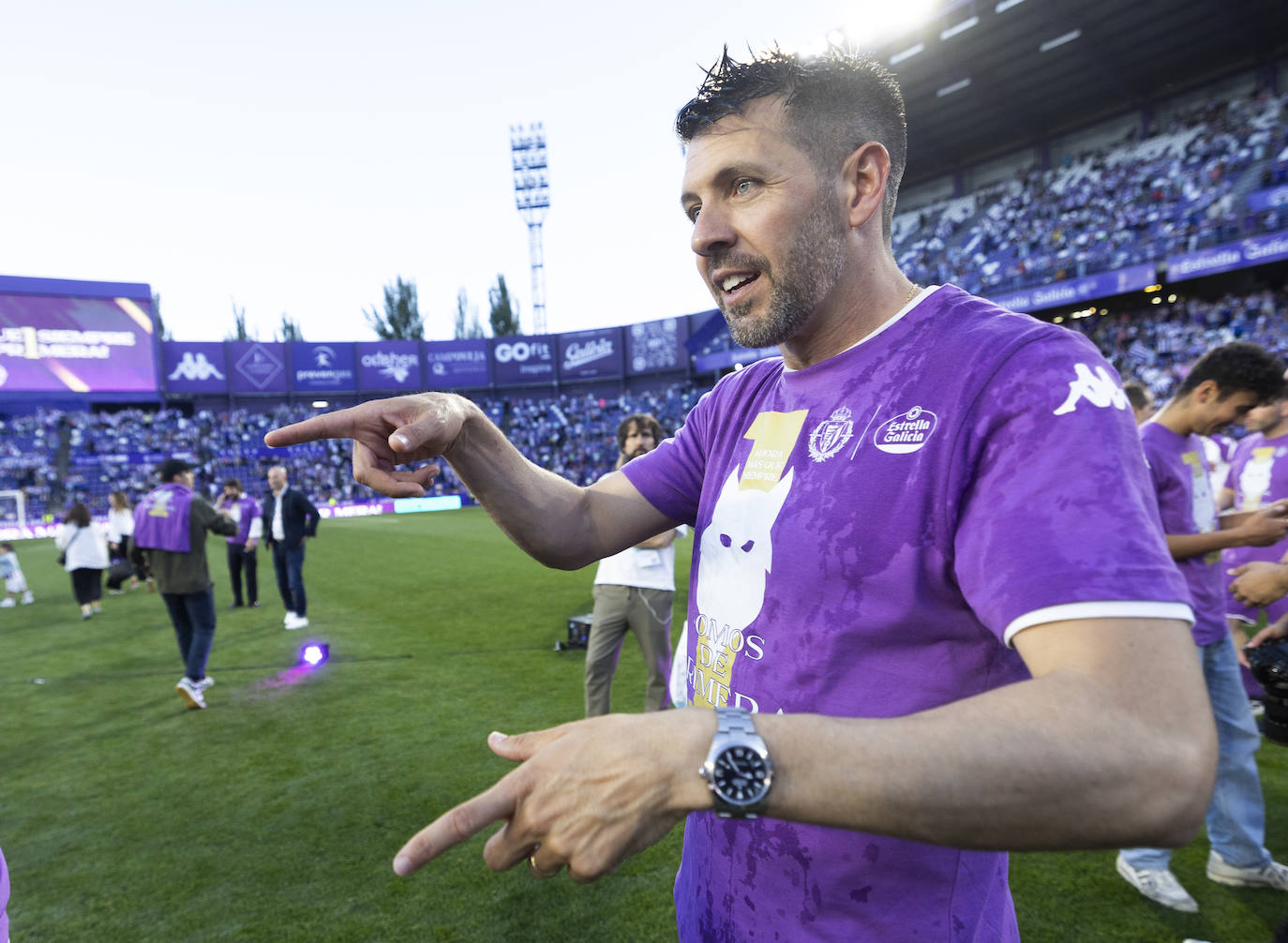 Fiesta sobre el césped de Zorrilla