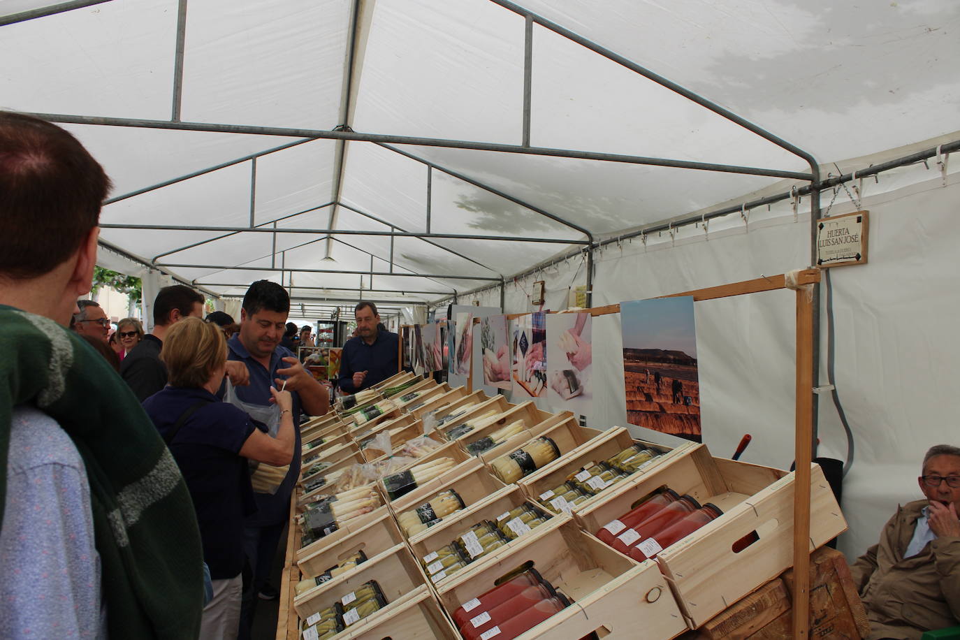 Las imágenes de la despedida de la Feria del Espárrago en Tudela de Duero