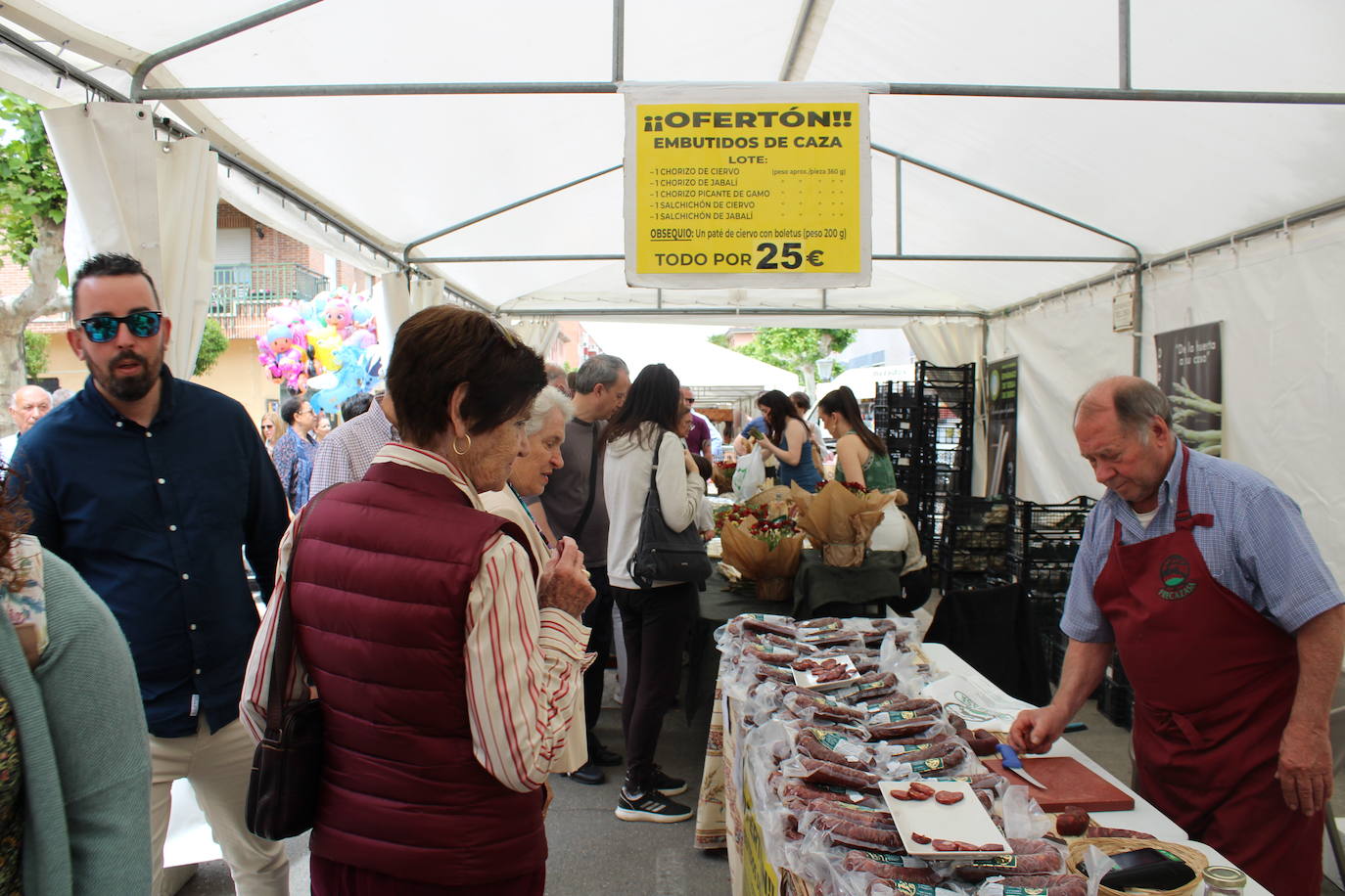 Las imágenes de la despedida de la Feria del Espárrago en Tudela de Duero