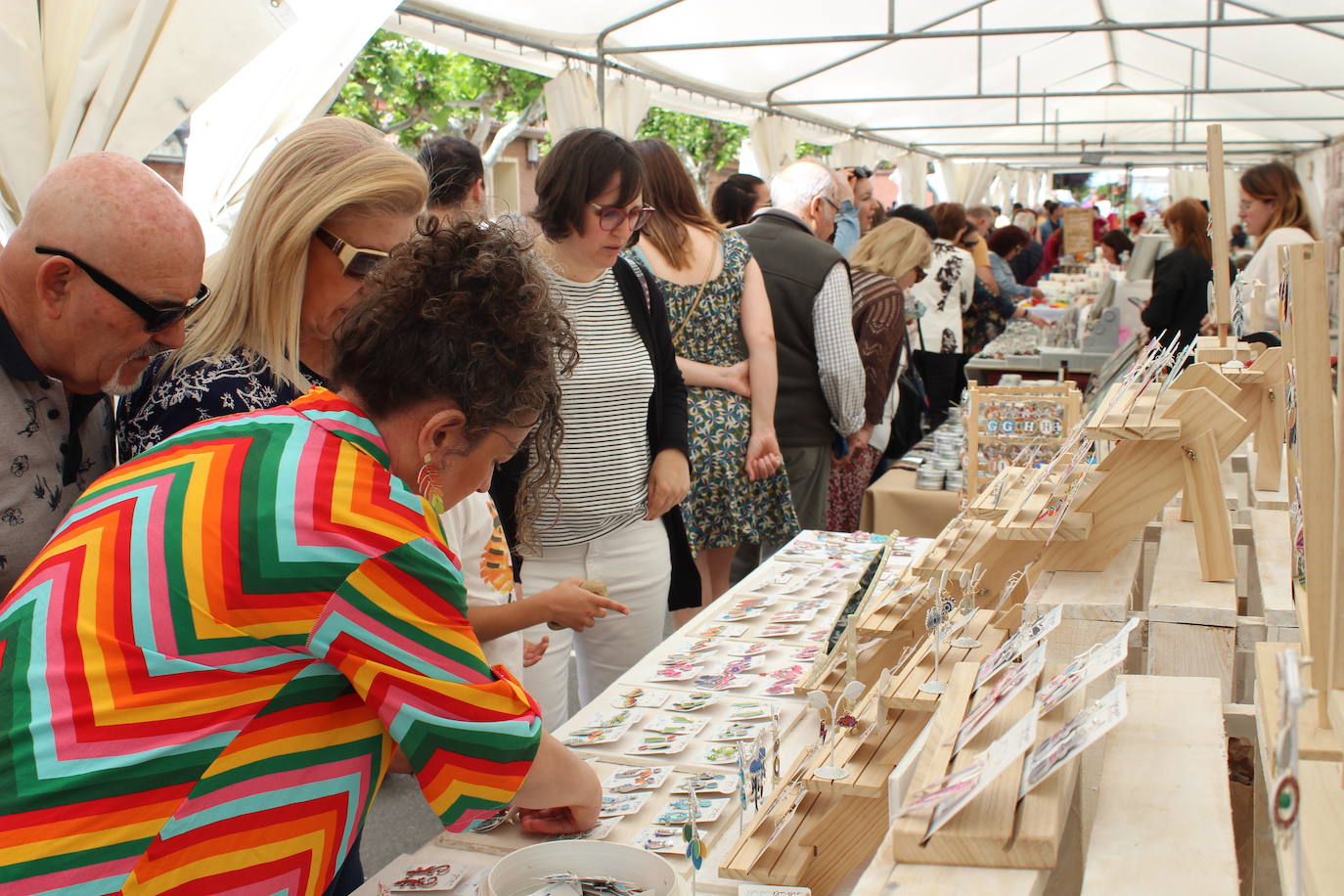 Las imágenes de la despedida de la Feria del Espárrago en Tudela de Duero