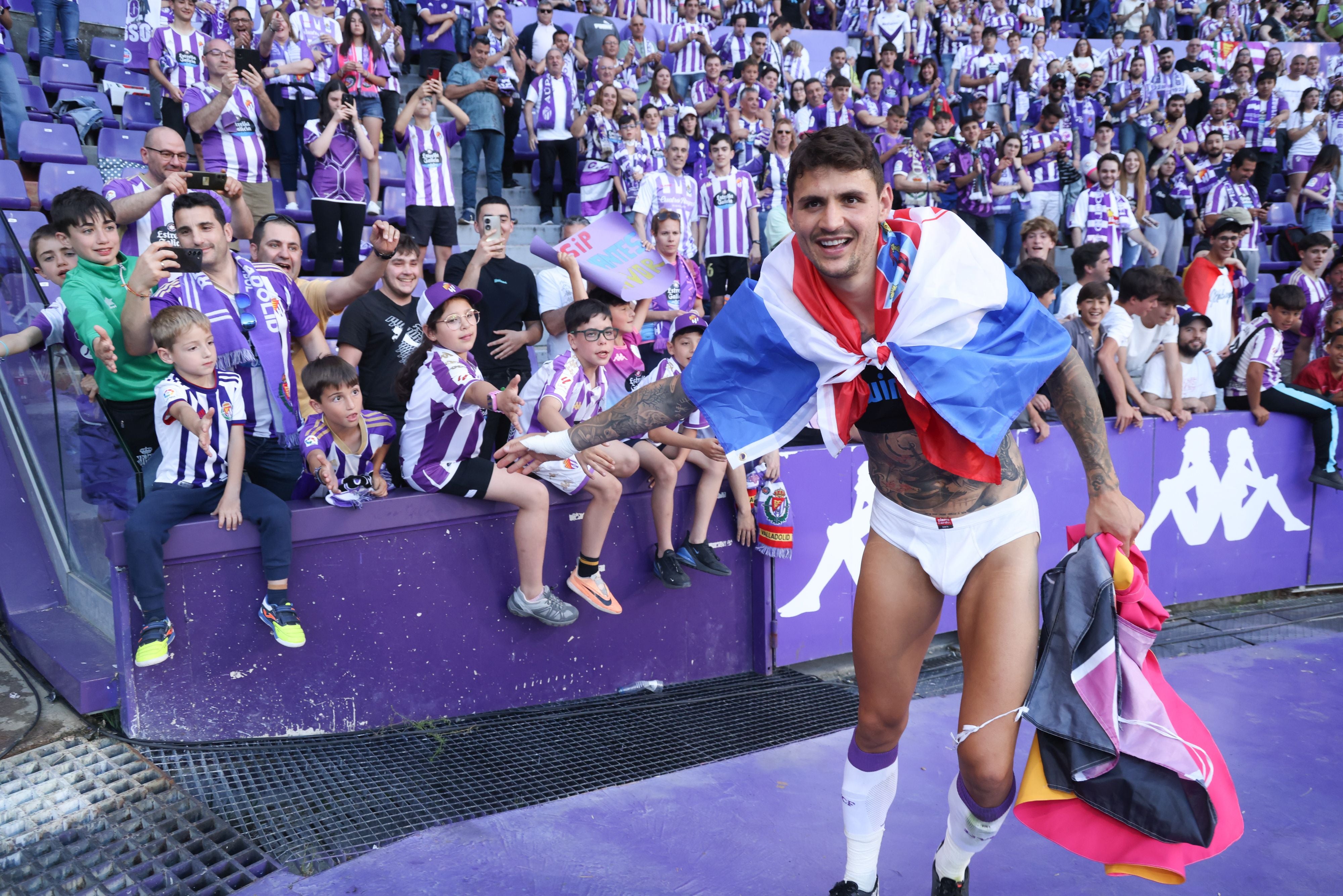 Fiesta sobre el césped de Zorrilla