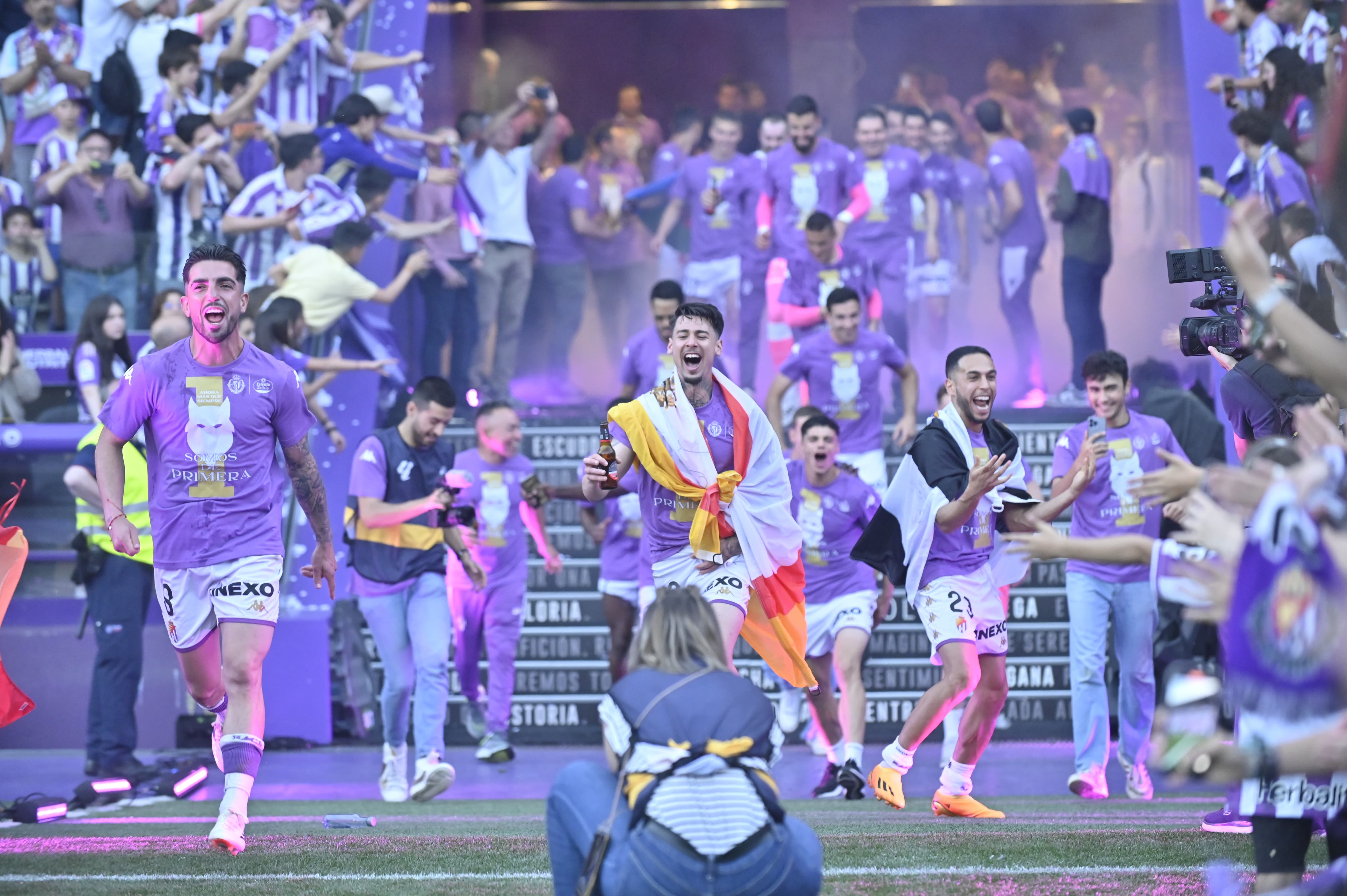 Fiesta sobre el césped de Zorrilla