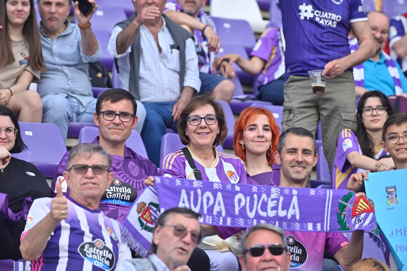 Búscate en la grada del Real Valladolid-Villarreal B (1/4)