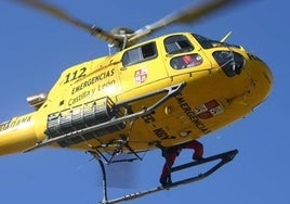 Helicóptero medicalizado.