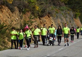 Multitudinaria Marcha de Adecas en Guardo