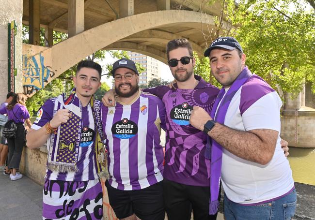 Daniel Martín, Sergio Nargares, Héctor Cid y Antonio Soto.