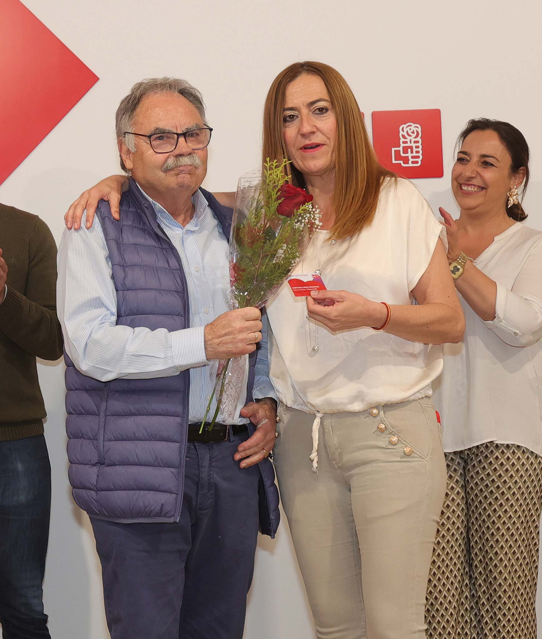 Homenaje del PSOE a sus militantes históricos