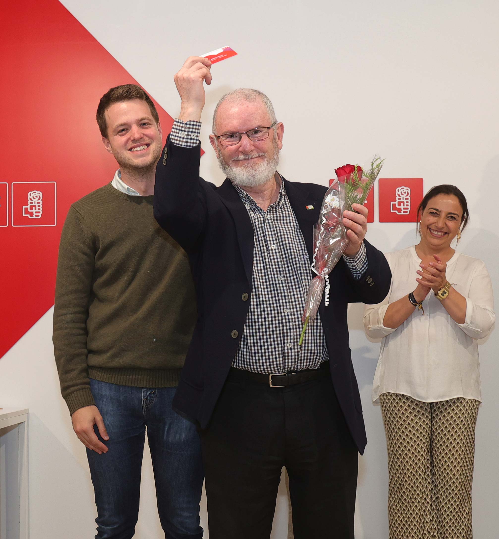 Homenaje del PSOE a sus militantes históricos