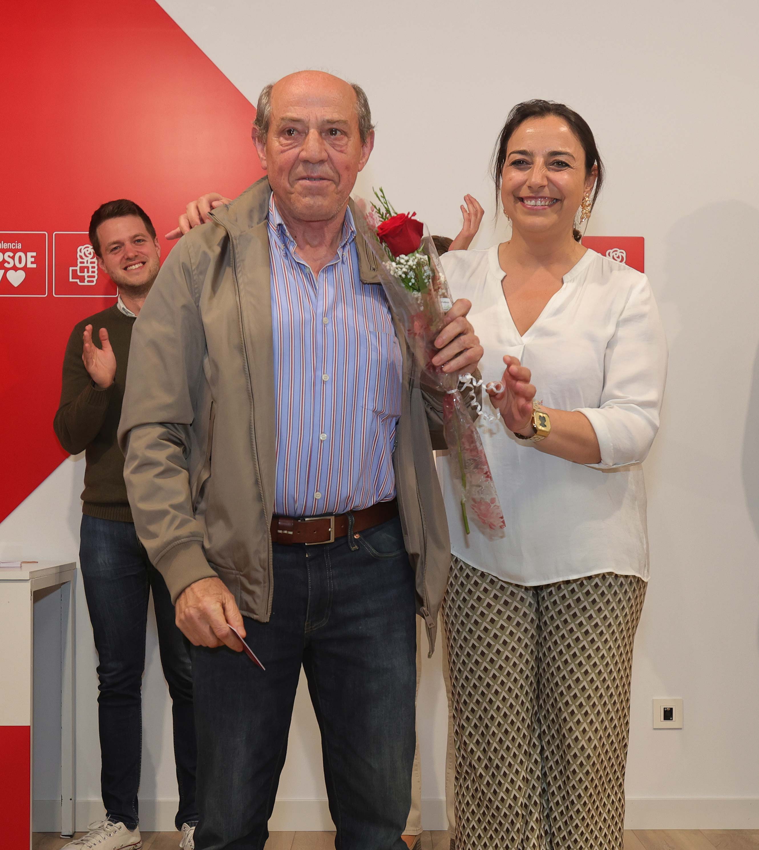 Homenaje del PSOE a sus militantes históricos