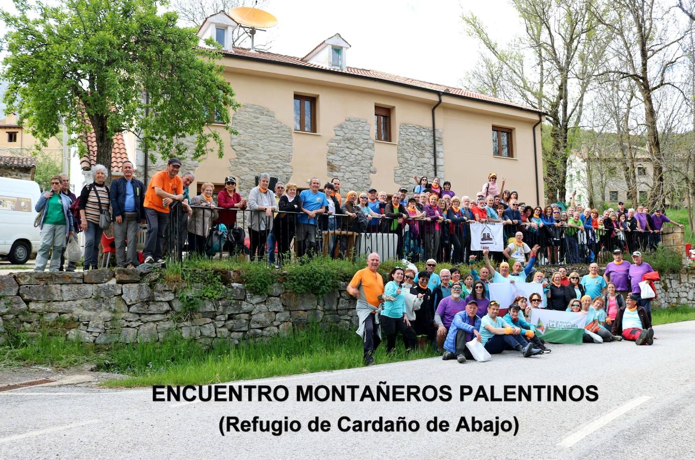 Los clubes de montaña de Palencia se unen en Cardaño de Abajo