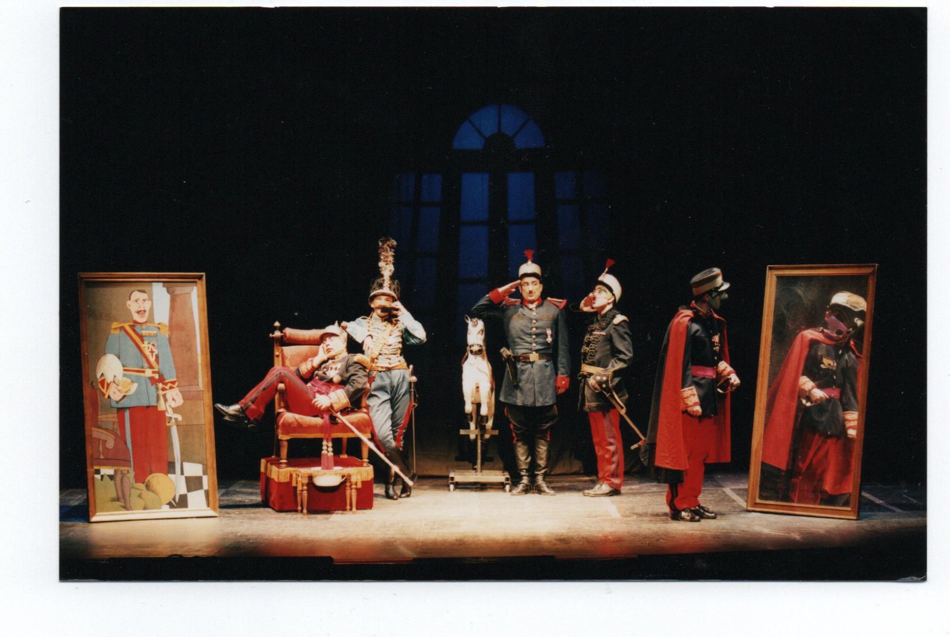 Representación de 'La hija del capitán'.