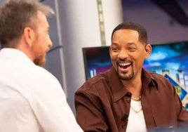 Will Smith, en 'El Hormiguero', con Pablo Motos.