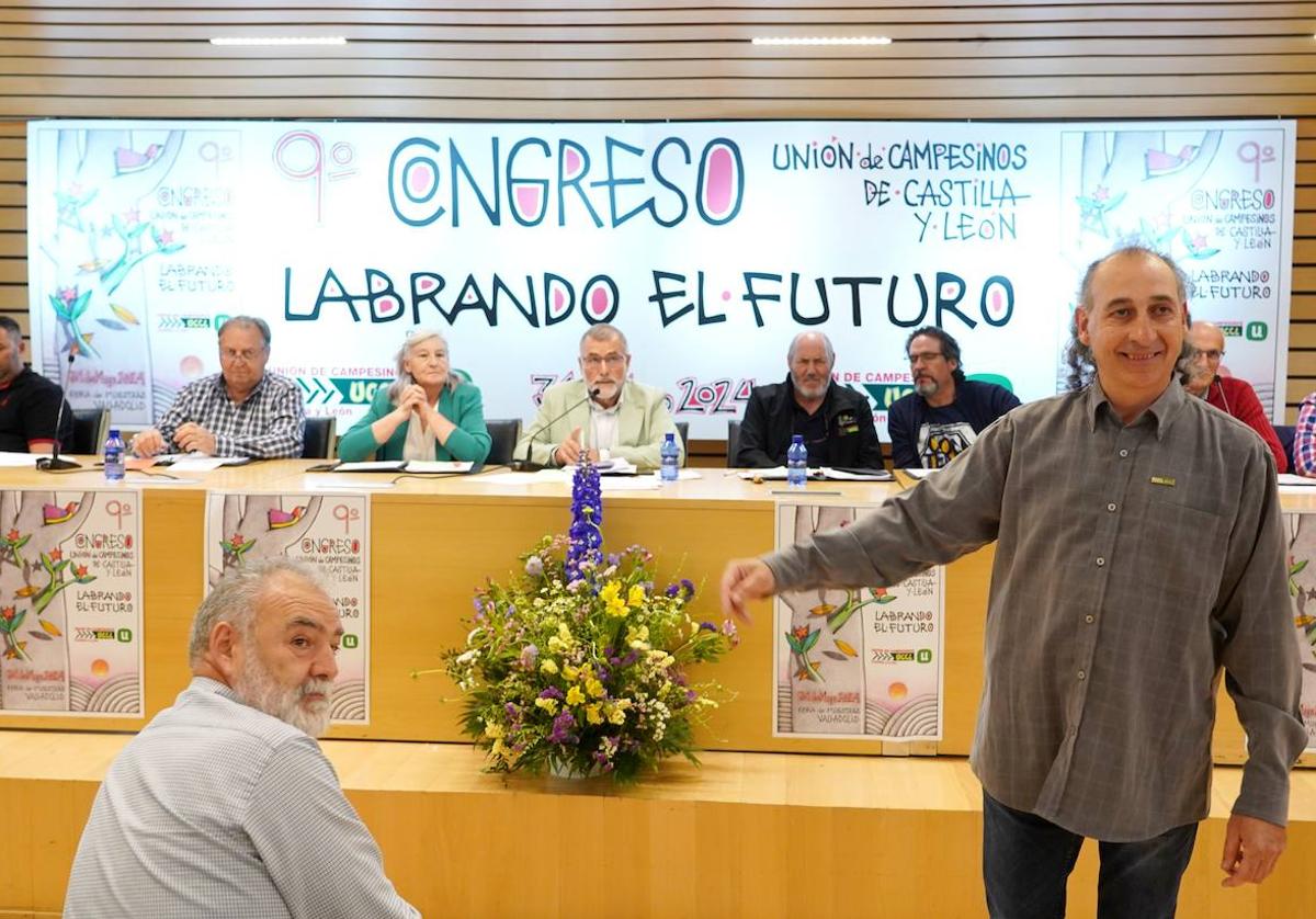 Jesús Manuel González Palacín durante la celebración del congreso.