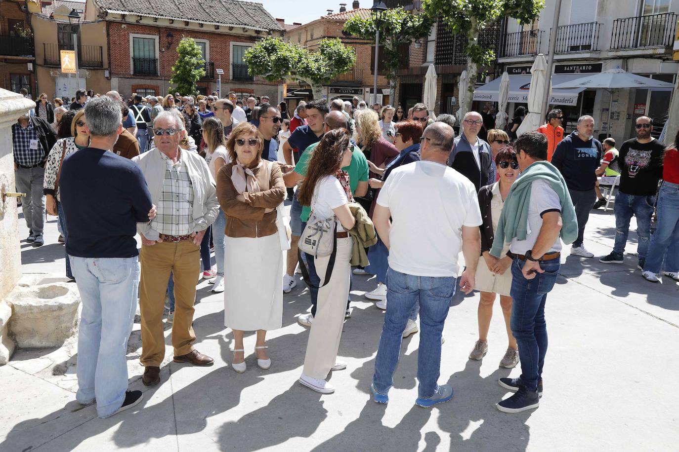 Concentración contra el cierre de Nanta en Tudela de Duero