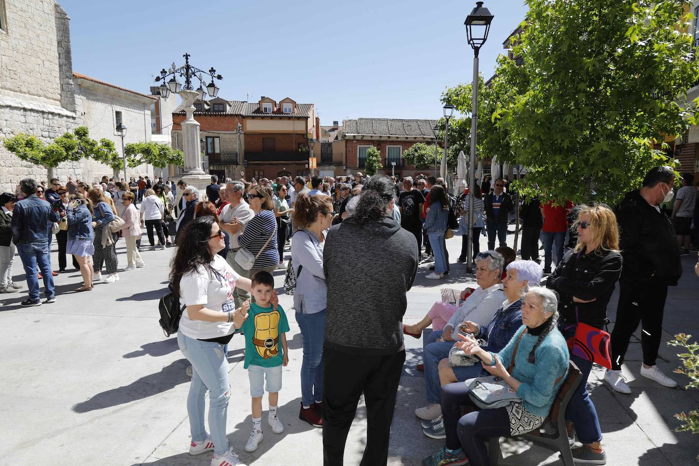 Concentración contra el cierre de Nanta en Tudela de Duero