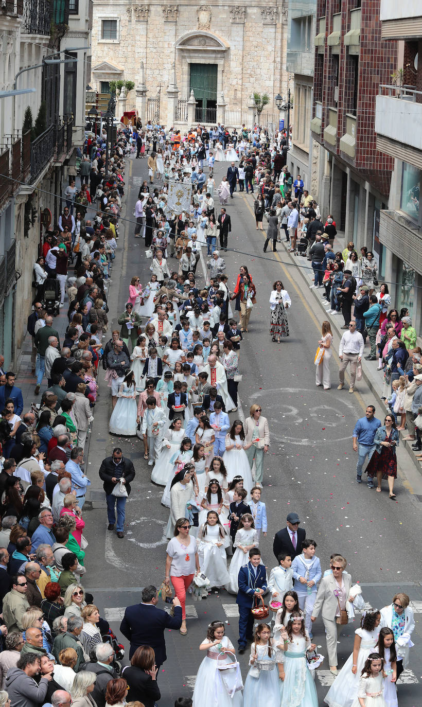 Procesión del Corpus Christi en Palencia