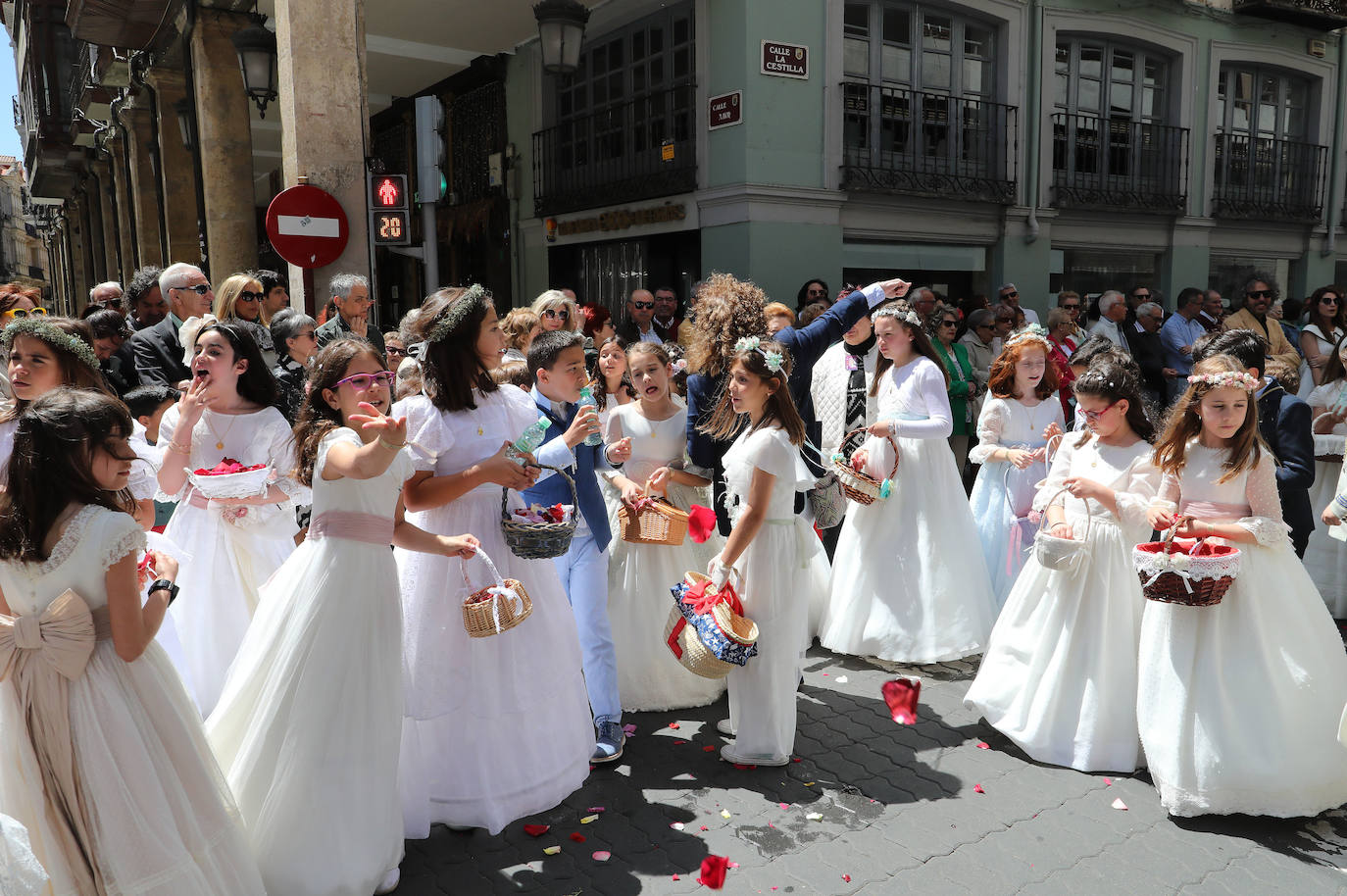 Procesión del Corpus Christi en Palencia