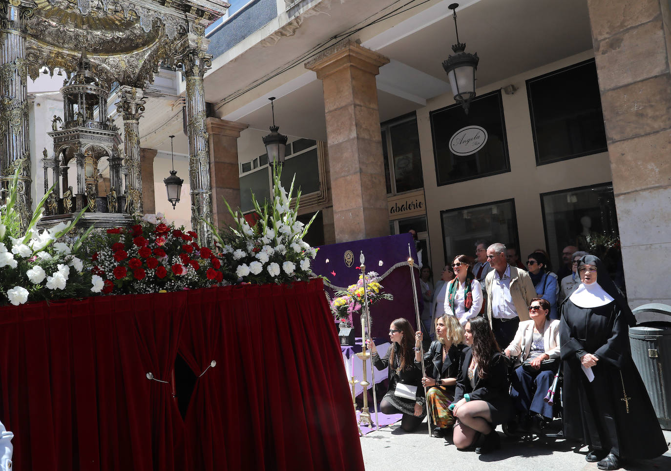 Procesión del Corpus Christi en Palencia