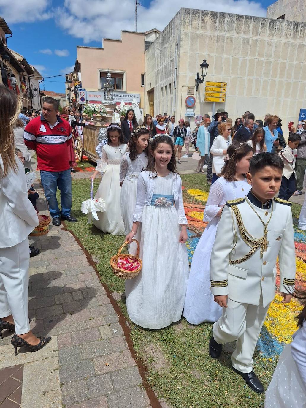 Día del Corpus en la provincia de Palencia