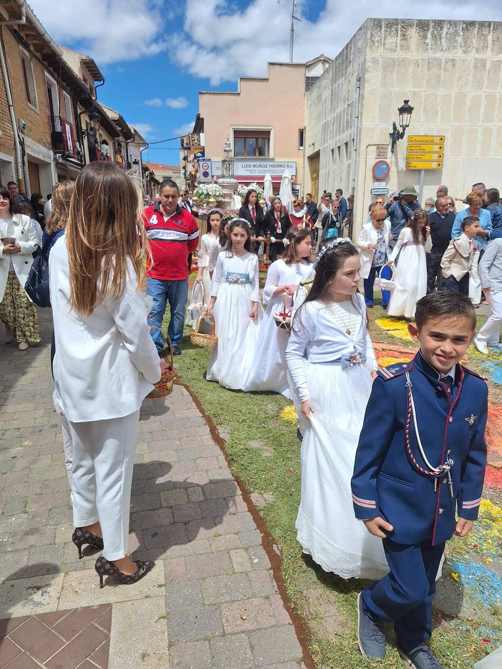 Día del Corpus en la provincia de Palencia