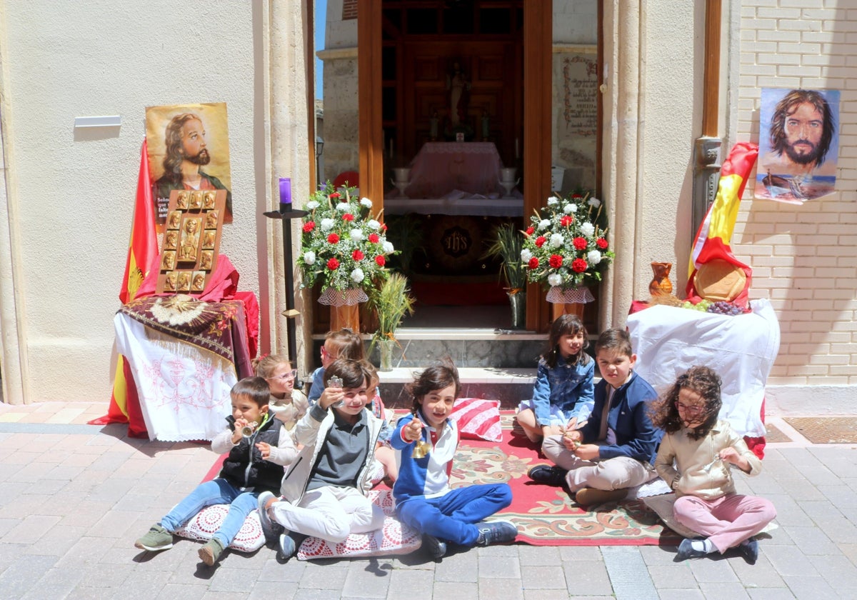 Baltanás celebra el Corpus Christi